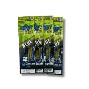 feuilles juicy hemp wraps blue