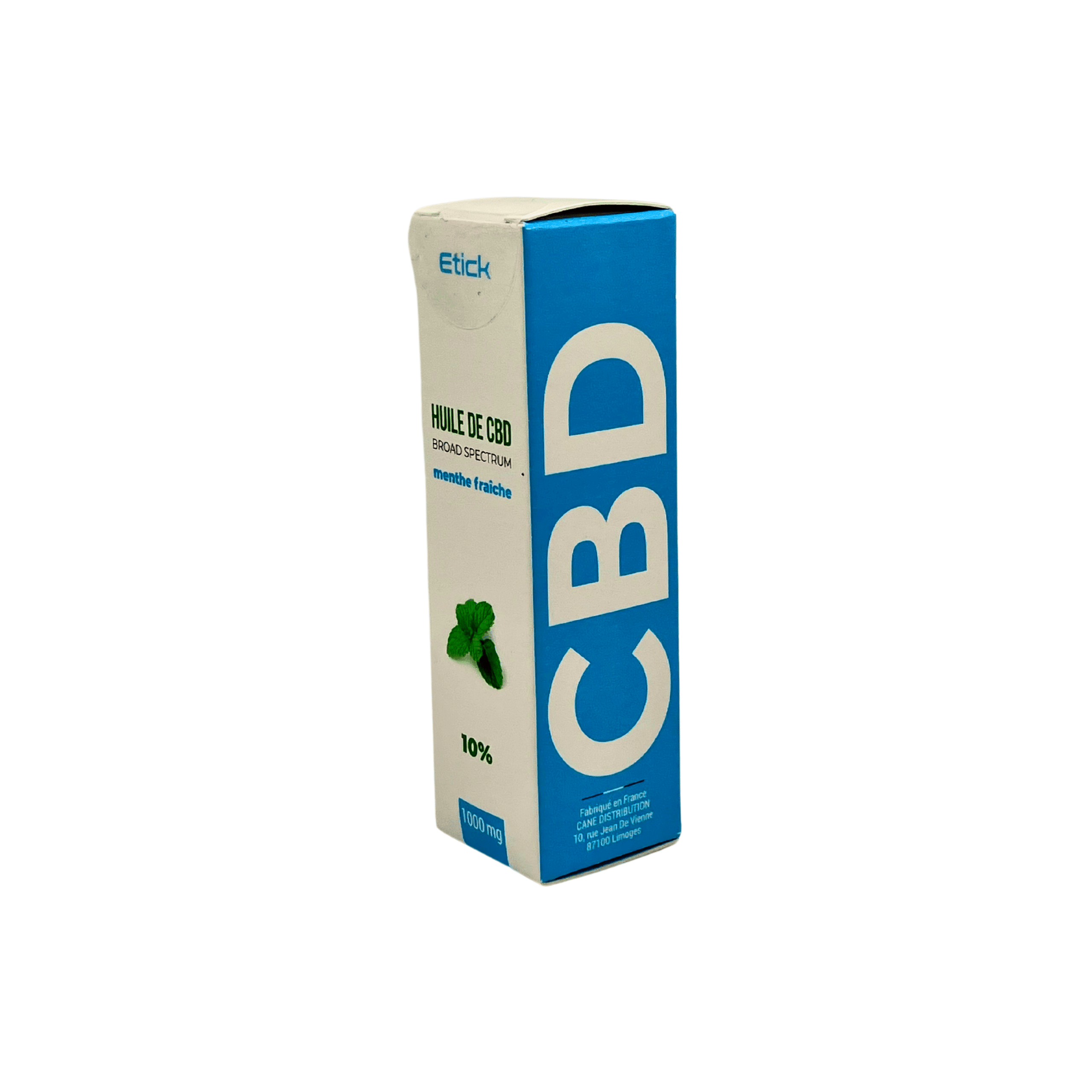 huile cbd menthe etick 10%