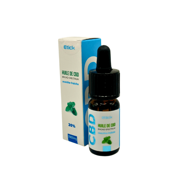 huile cbd menthe etick 20%